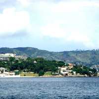 Fróes Cove landscape in Niteroi, Brazil