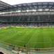 Panorama of inner Estádio Joaquim Américo Guimarães in Curitiba, Brazil