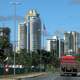 Towers and road in Mogi das Cruzes, Brazil