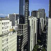 Rio Branco Avenue, Rio De Janeiro's Financial District, Brazil