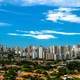 Clear Skyline of Sao Paulo in Brazil