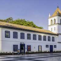 Courtyard of the College in Sao Paulo, Brazil