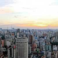 Full Panoramic of Sao Paulo, Brazil