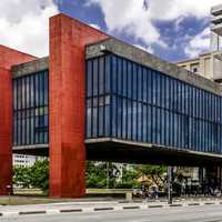 São Paulo Museum of Art in Sao Paulo, Brazil