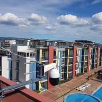 Buildings and Pool in Nesebur, Burgas, Bulgaria