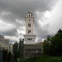 Church Steeple under the clouds