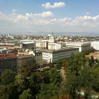 City Center view of Sofia, Bulgaria