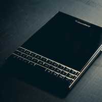 Large Blackberry Phone