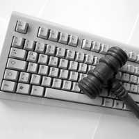 Keyboard and Gavel