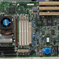 Motherboard with lots of components