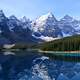 Moraine Lake, and the Valley of the Ten Peaks in Banff National Park, Alberta, Canada