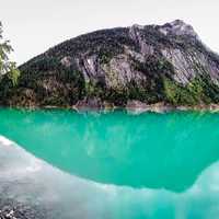 Scenic Lake on the Kinney Lake Trail in Banff National Park