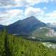 Scenic Landscape of the Canadian Rockies in Banff National Park, Alberta, Canada