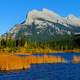 Vermillion Lakes landscape in Banff National Park, Alberta, Canada