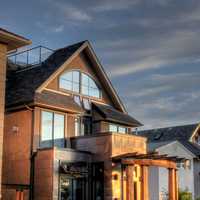 Home overlooking the North Saskatchewan River valley in Edmonton