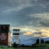 Alberta Wheat Pool under the sky