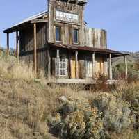 Old Wooden House in middle of nowhere in British Columbia, Canada