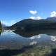 Water and Hills landscape in British Columbia, Canada