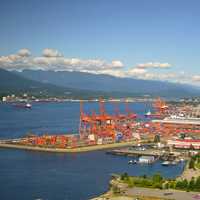The Docks of Vancouver in British Columbia, Canada