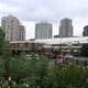 Victoria's skyline in May 2006 from Thunderbird Park in British Columbia, Canada