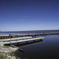Boat Launch on Lake Winnipeg at Gull Harbor
