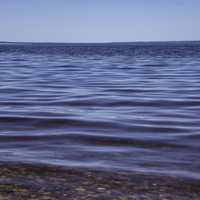 Peaceful waters of Lake Winnipeg