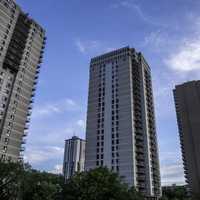 Three Skyscrapers in Winnipeg