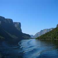 Western Brook Pond at Gros Moraine National Park, Newfoundland