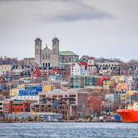 Downtown St. Johns in Newfoundland