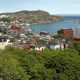 St. John's overview and landscape on the cape