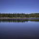 Across the lake landscape on the Ingraham Trail