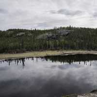 Hills and landscape and River in the Ingraham Trail