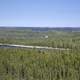 Lakes cutting into the Pine Forest Landscape on the Ingraham Trail