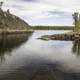 Landscape of the Cameron River on the Ingraham Trail, Northwest Territories