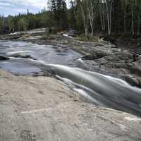 Smooth flowing Water of the Cameron River on the Ingraham Trail