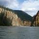 River and Canyon Landscape in Nahanni National Park