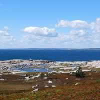 Coastline Landscape in Nova Scotia, Canada