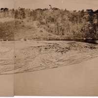 Panorama of Annapolis in Nova Scotia, Canada