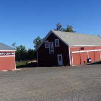 Panoramic view of Creamery Square in Nova Scotia