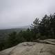 Fog and mist over the forest at Algonquin Provincial Park, Ontario