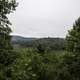 Foggy Overlook landscape at Algonquin Provincial Park, Ontario