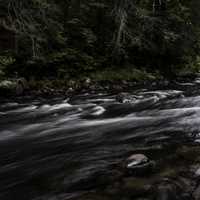 View of Whiskey Rapids at Algonquin Provincial Park, Ontario