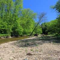 Shoreline at Bronte Creek Provincial Park, Ontario, Canada