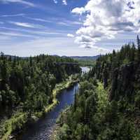 Landscape of Eagle Canyon, Ontario