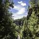 Long Shot of the stairs down the Canyon at Eagle Canyon, Ontario
