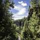 Long Shot of the stairs down the Canyon at Eagle Canyon, Ontario