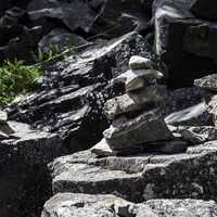 Rock Marker at Eagle Canyon, Ontario