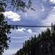 Suspension Bridge across the Canyon at Eagle Canyon, Ontario