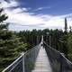 Suspension Bridge across the canyon at Eagle Canyon, Ontario