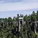 Zipline Station on the slopes at Eagle Canyon, Ontario